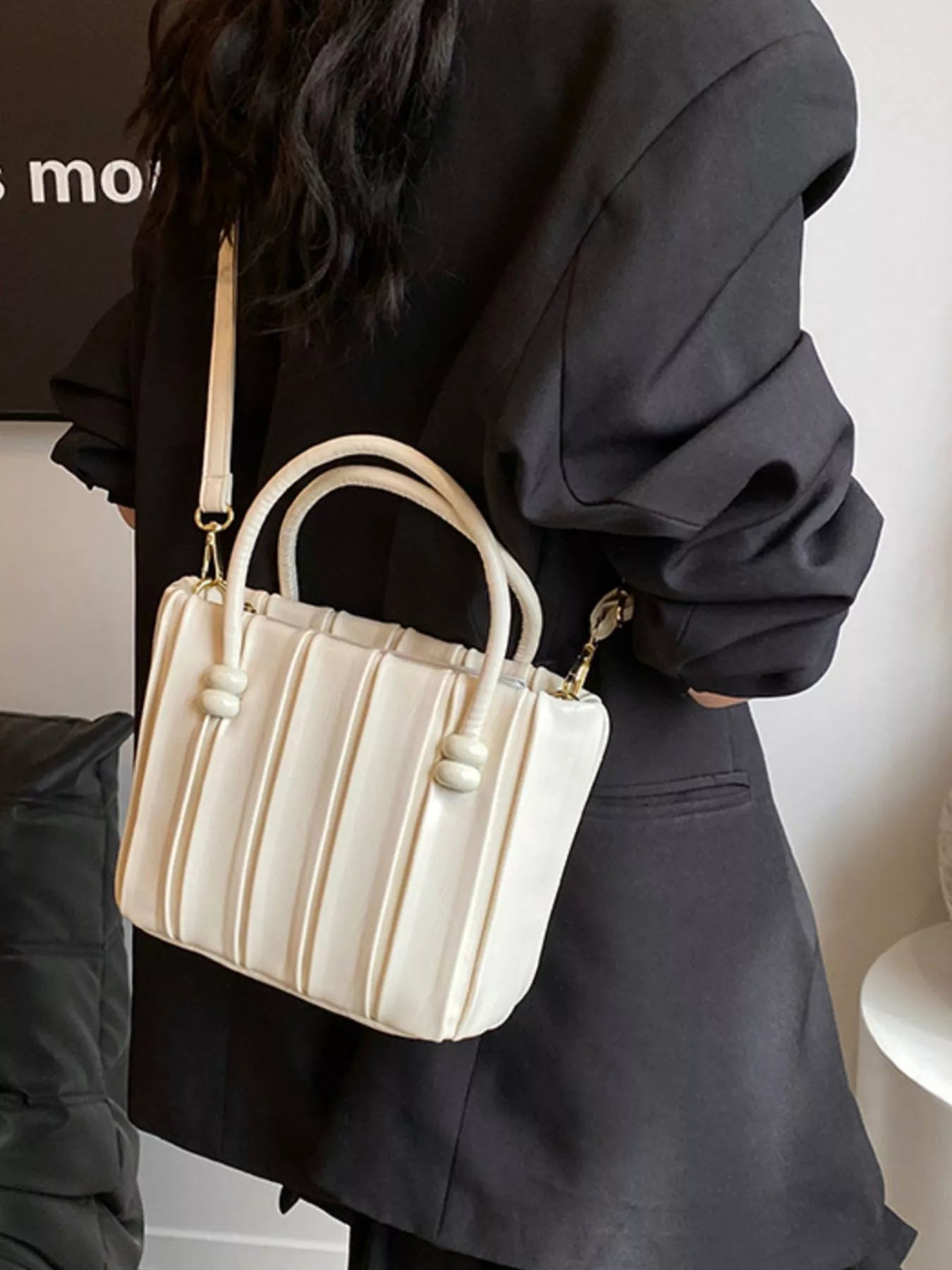 Top-Handle Crossbody Bag
