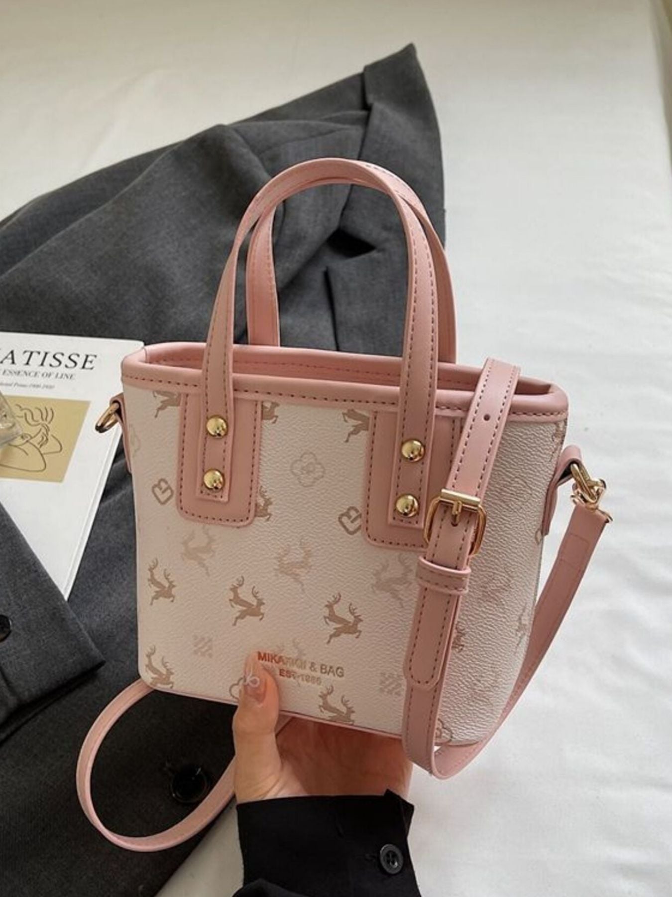 Lightweight Printed Crossbody Bag