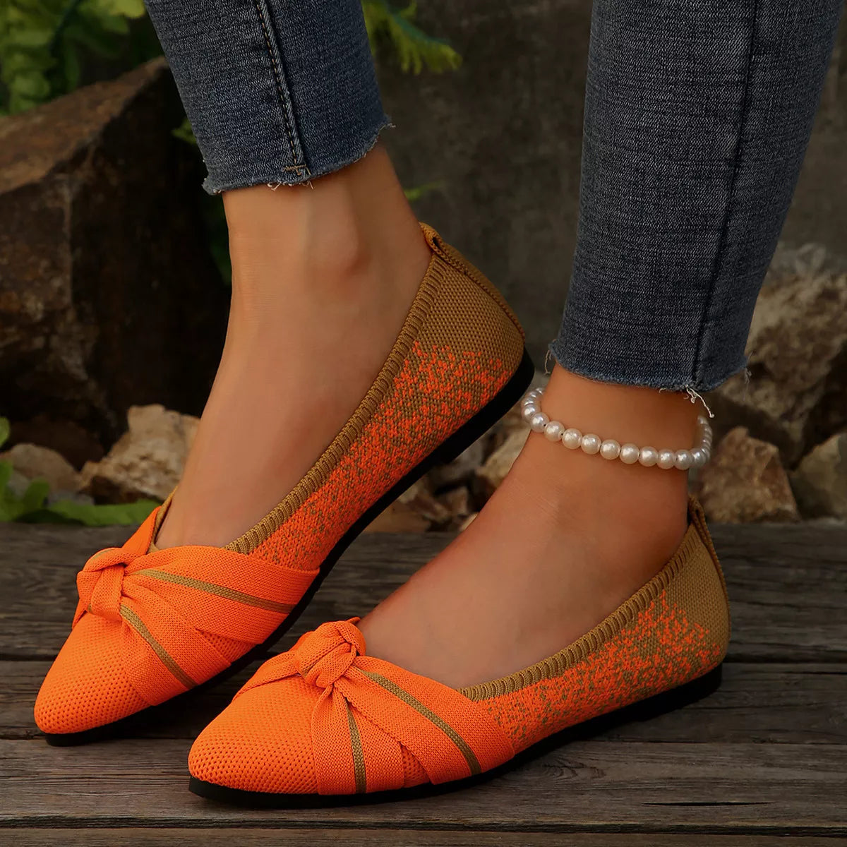 Point Toe Slip-Ons