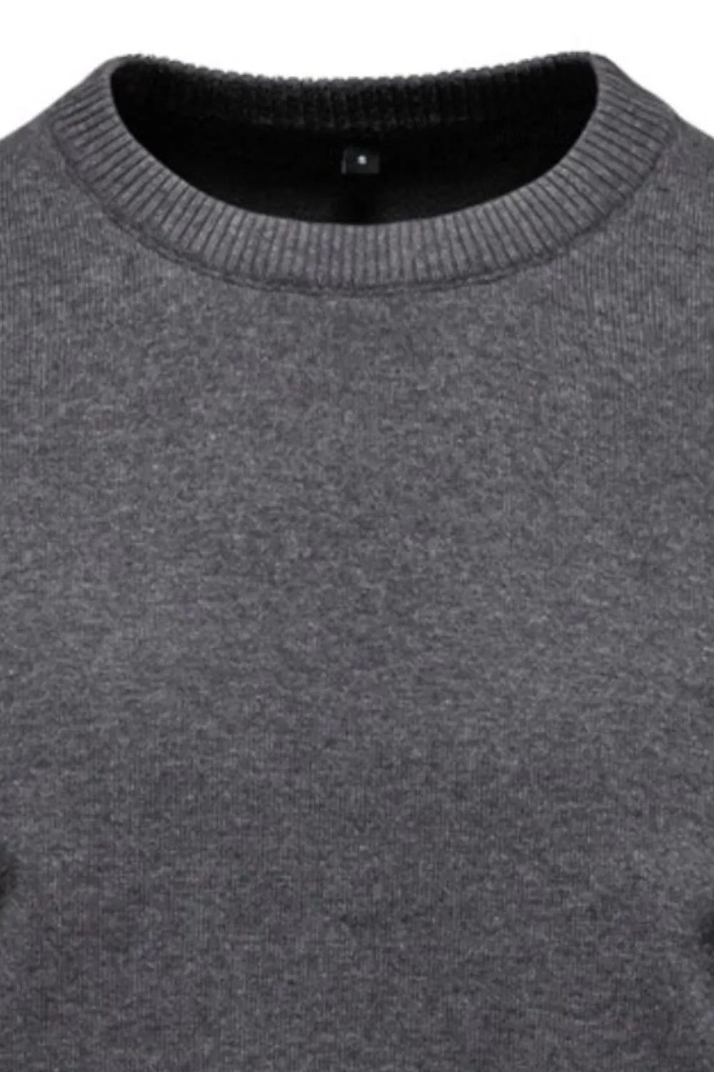 Men's Round Neck Long Sleeve Sweater