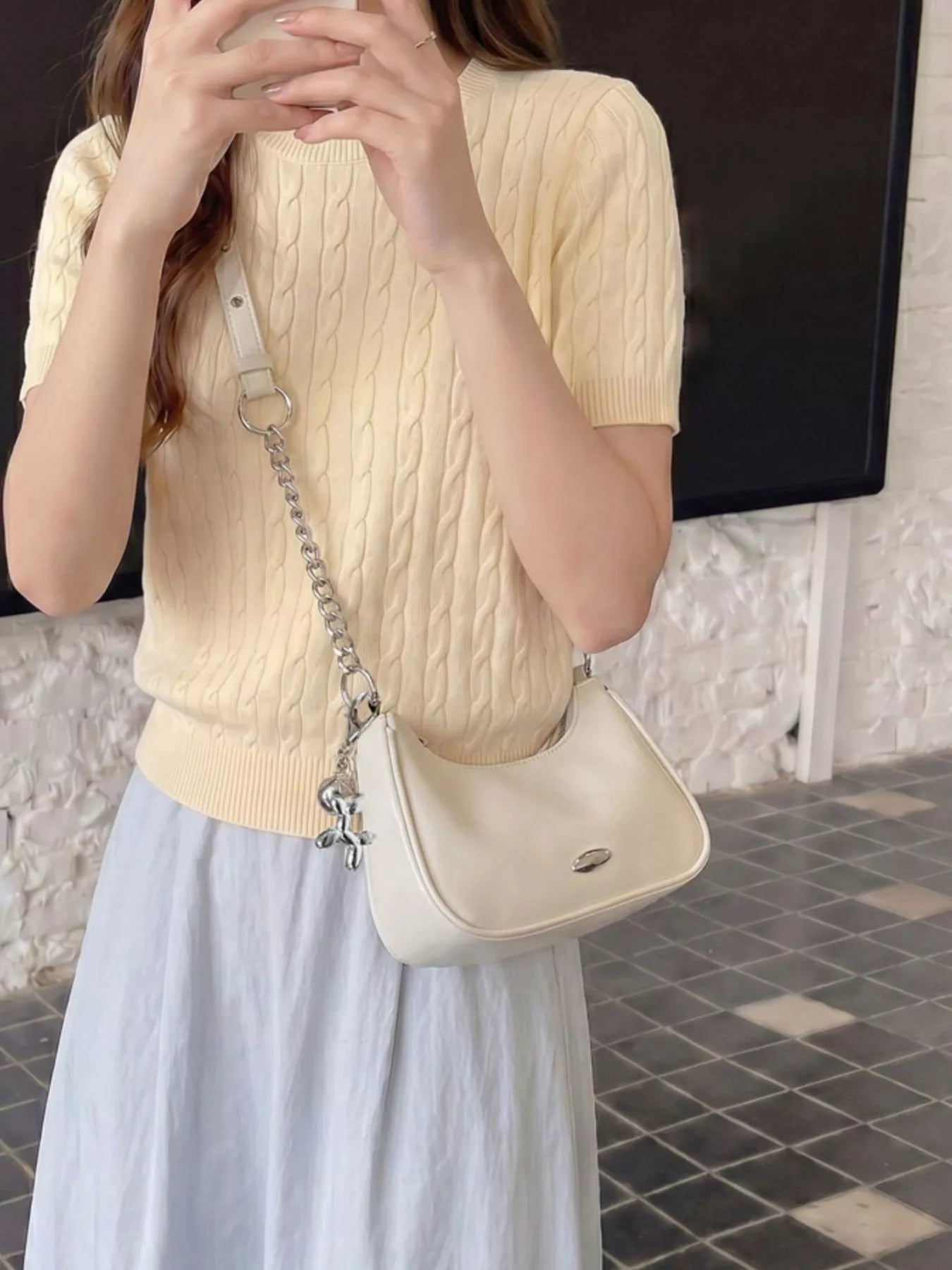 PU Leather Shoulder Bag