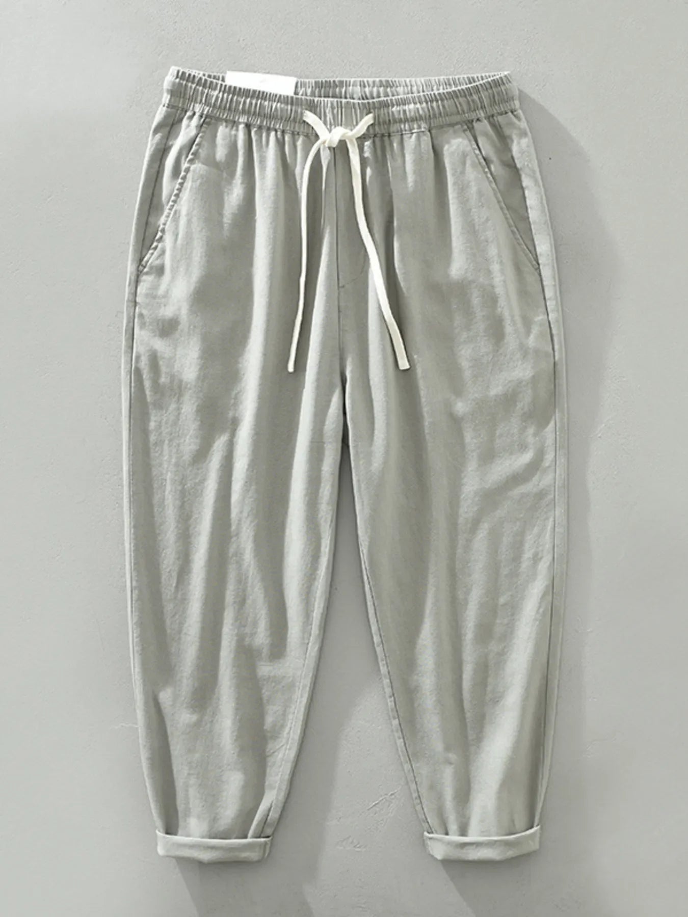 Men's Full Size Drawstring Loose Fit Joggers Plus Size