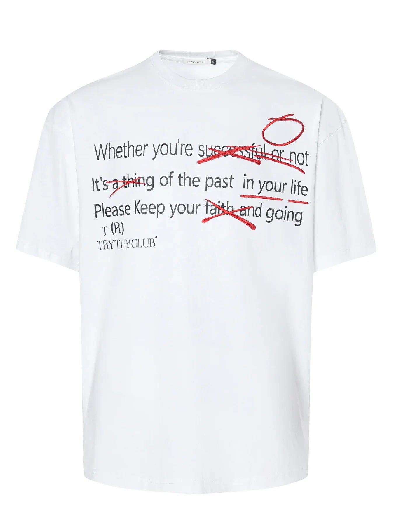 Men's Letter Graphic Round Neck Short Sleeve T-Shirt
