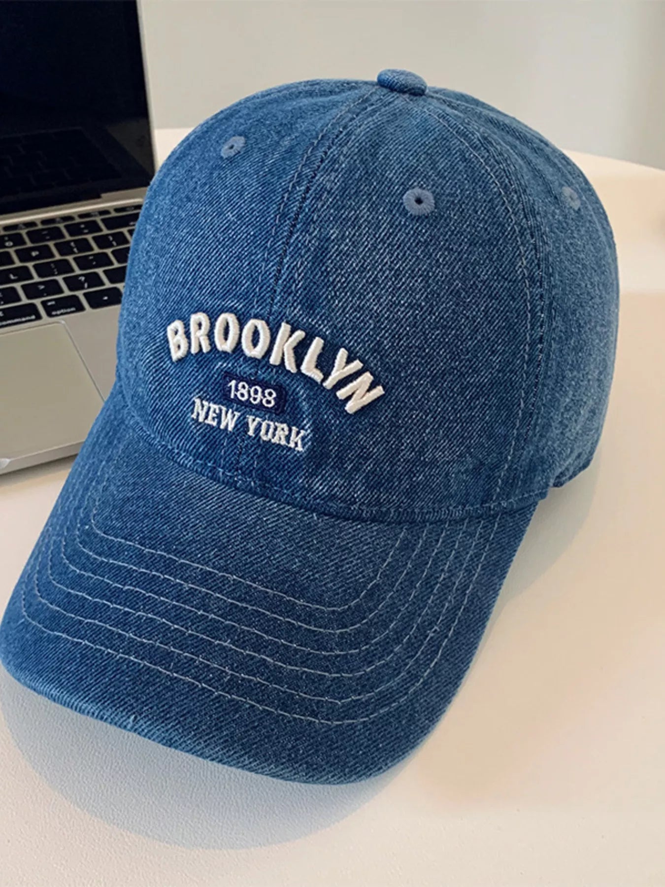 Letter Embroidered Baseball Cap
