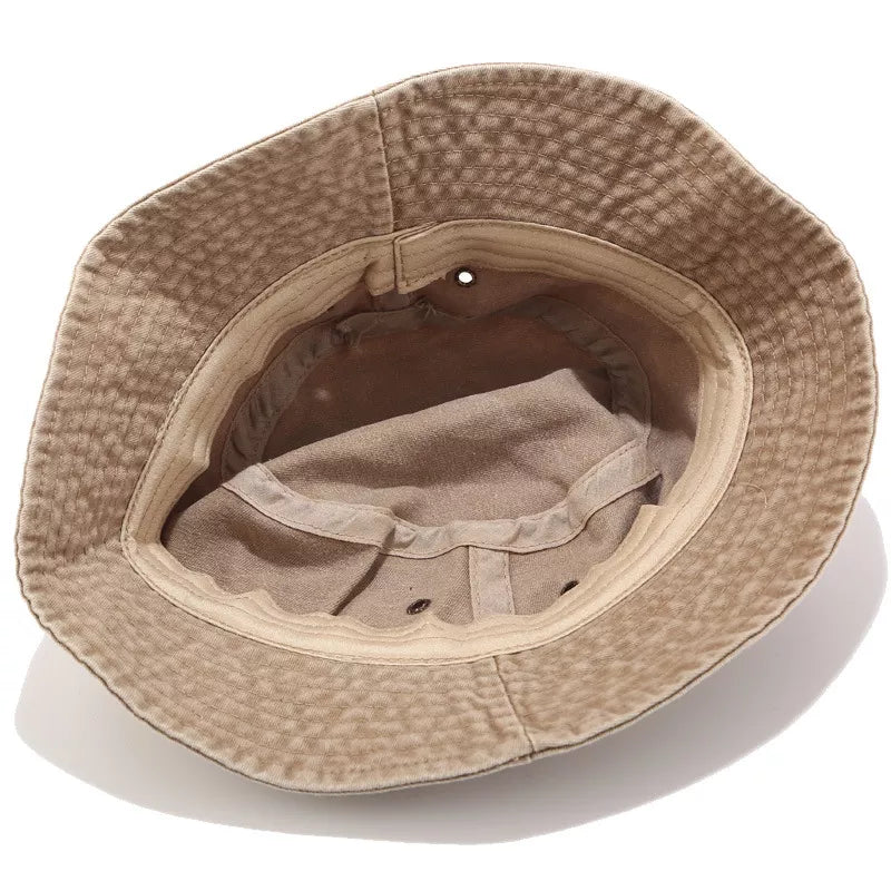 Wide Brim Bucket Hat