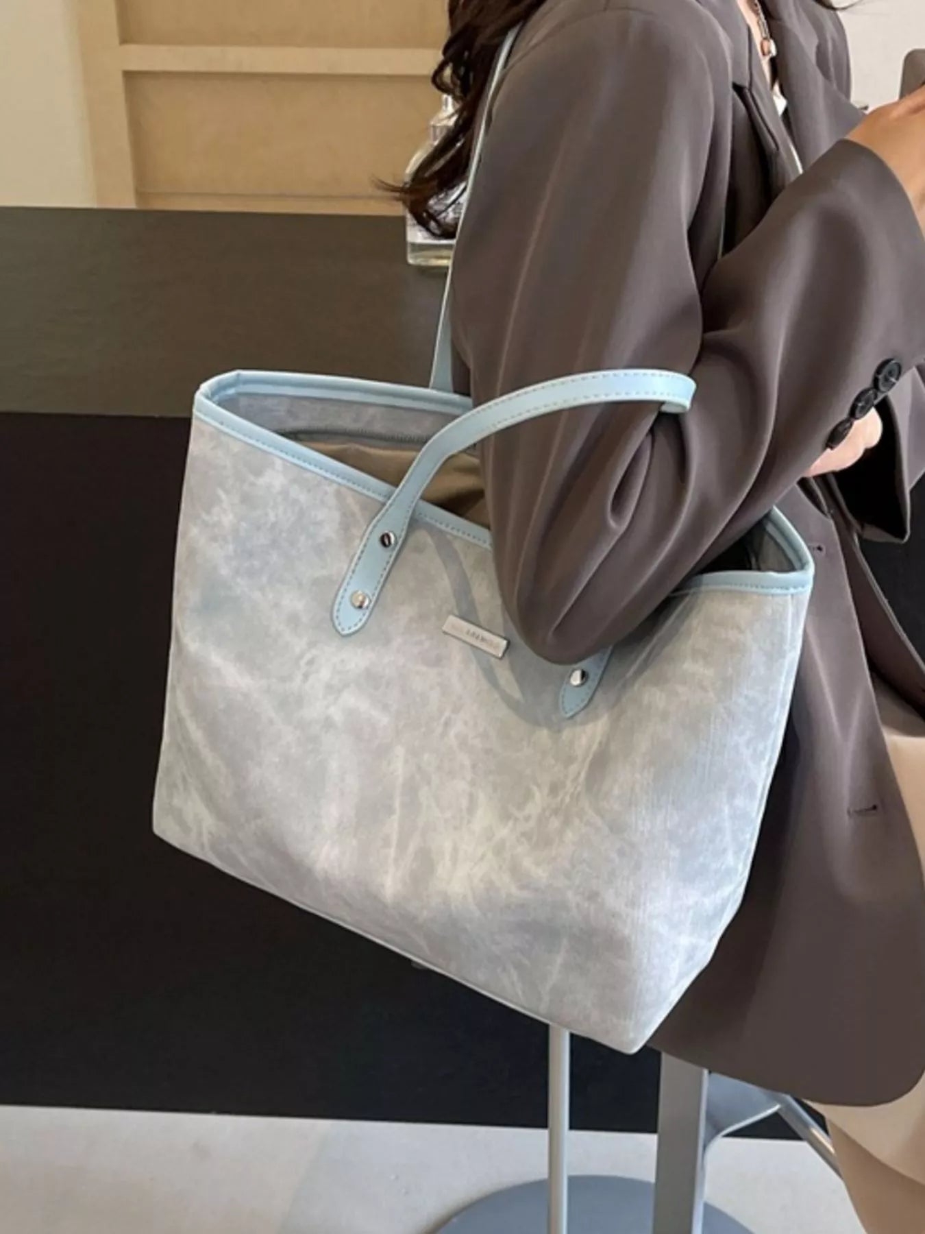 PU Leather Shoulder Bag
