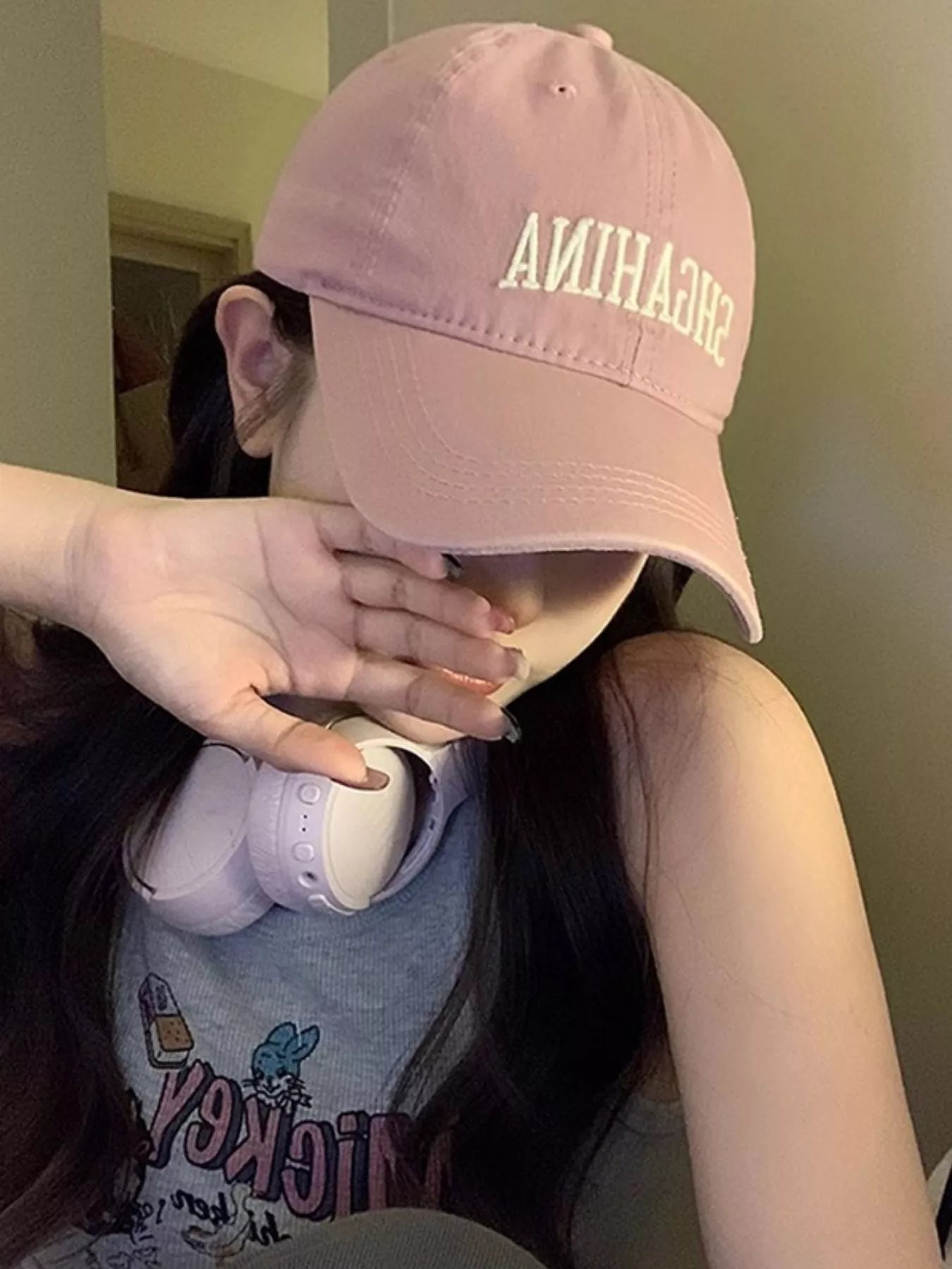 Embroidered Letter Baseball Cap