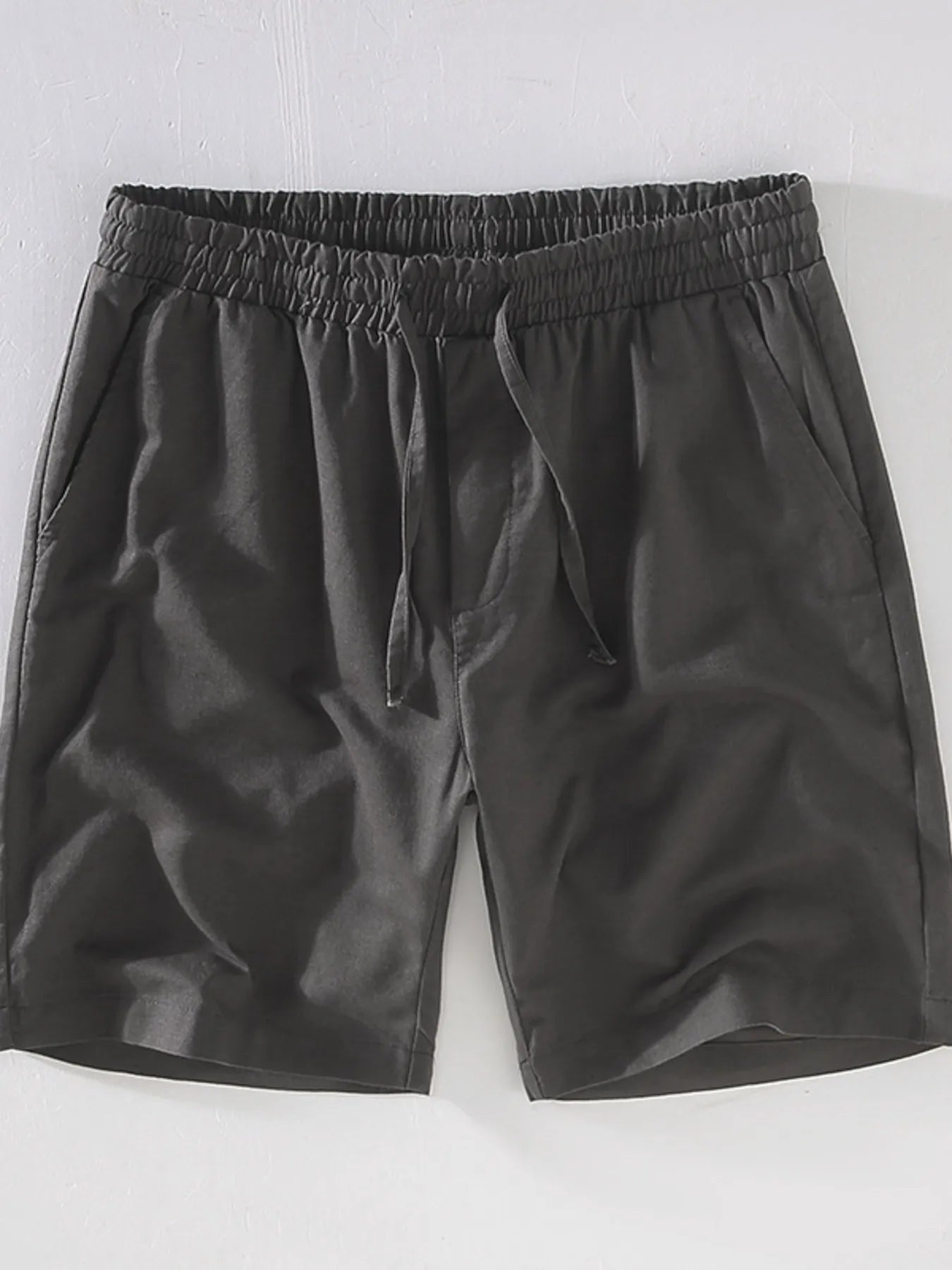 Men's Plus Size Drawstring Casual Shorts