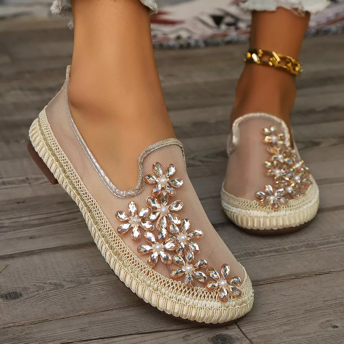 Round Toe Slip-Ons