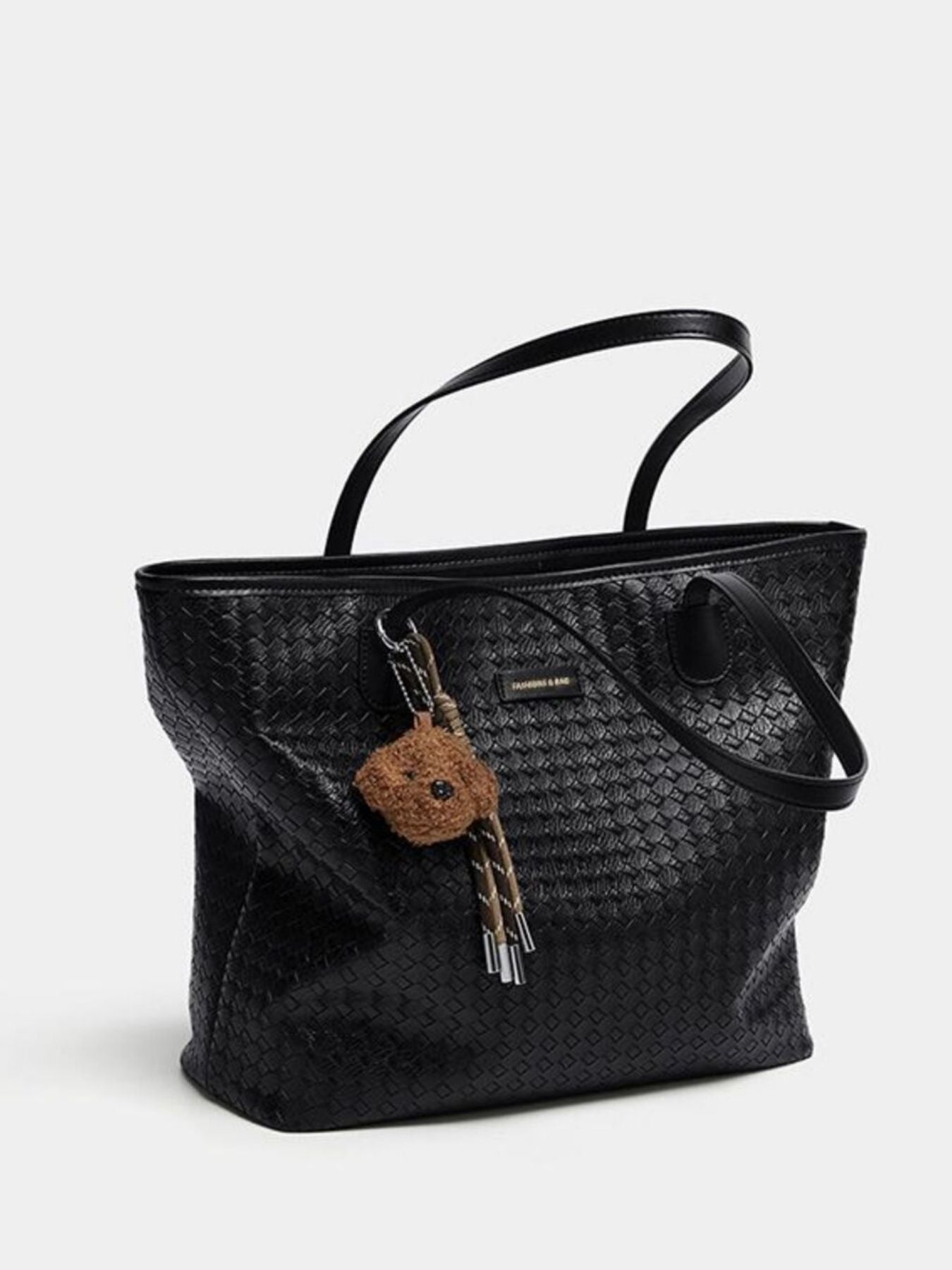 Woven Pattern Large Capacity Tote Bag