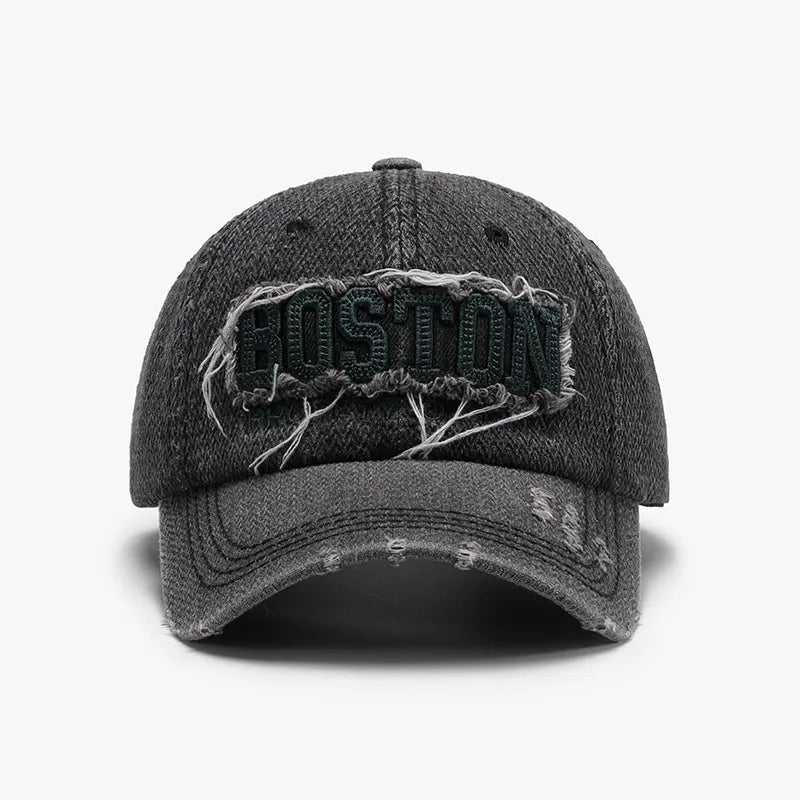 Letter Adjustable Cotton Baseball Cap