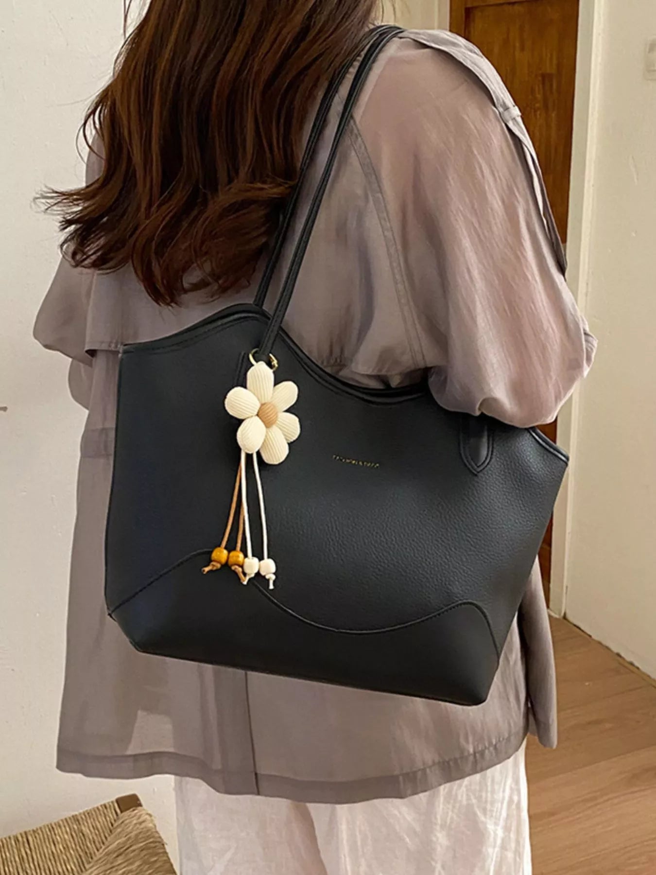 PU Leather Shoulder Bag