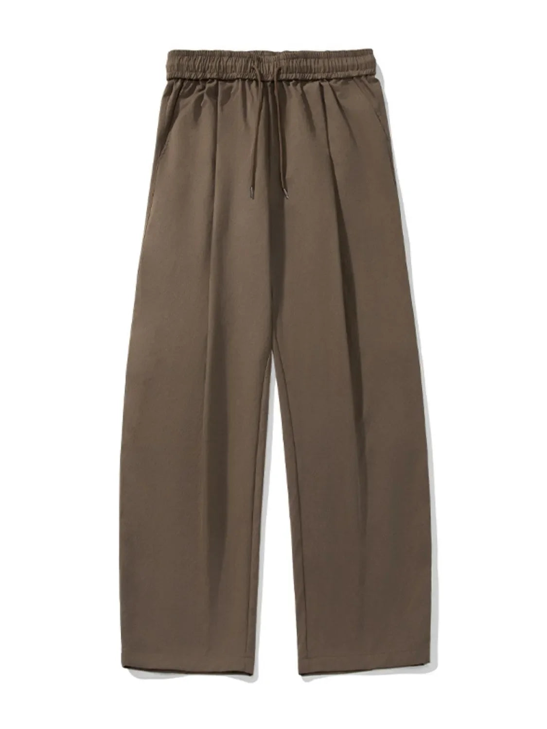 Men's Side Ruched Wide Leg Pants