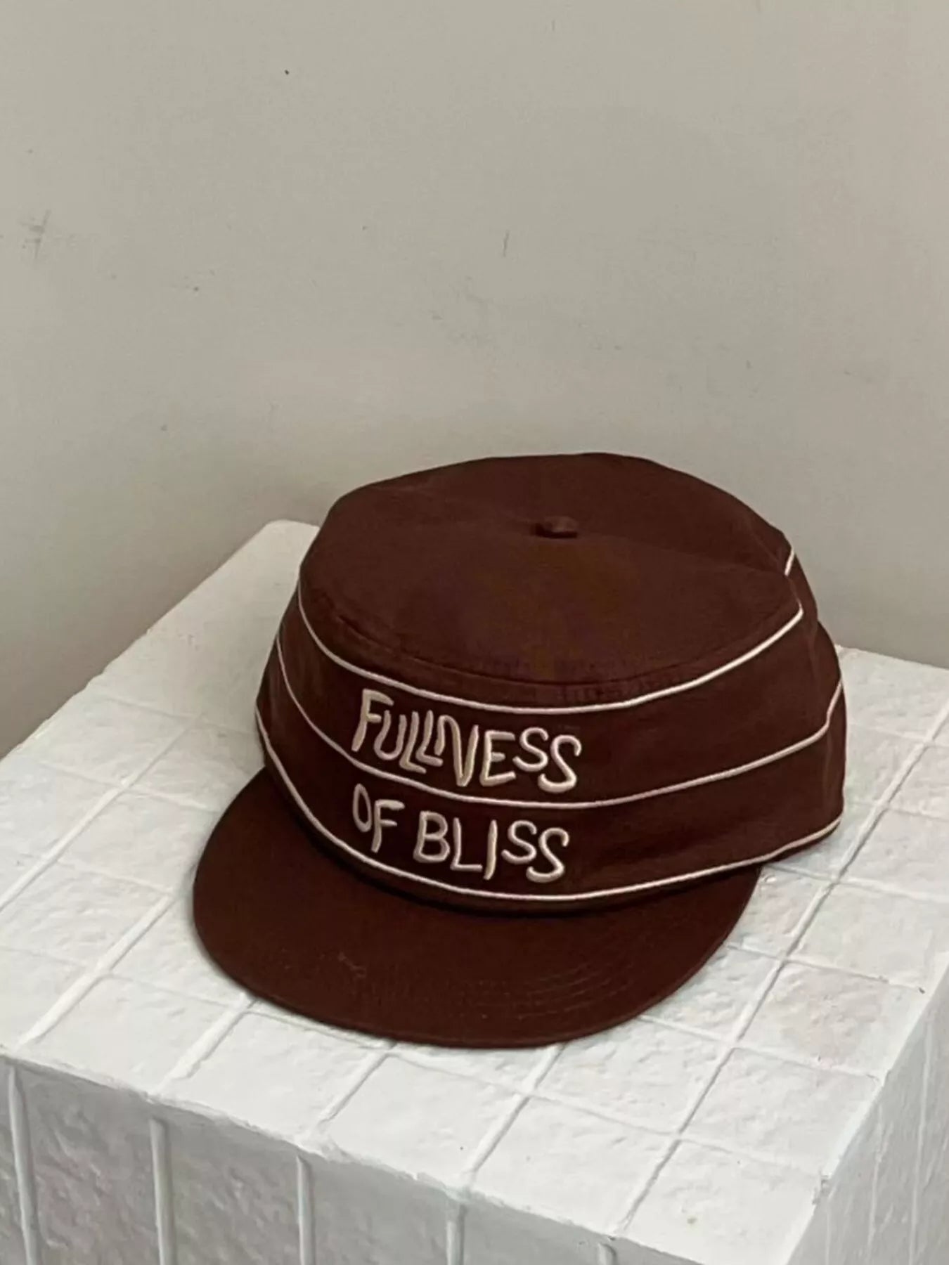 Embroidered Slogan Baseball Cap