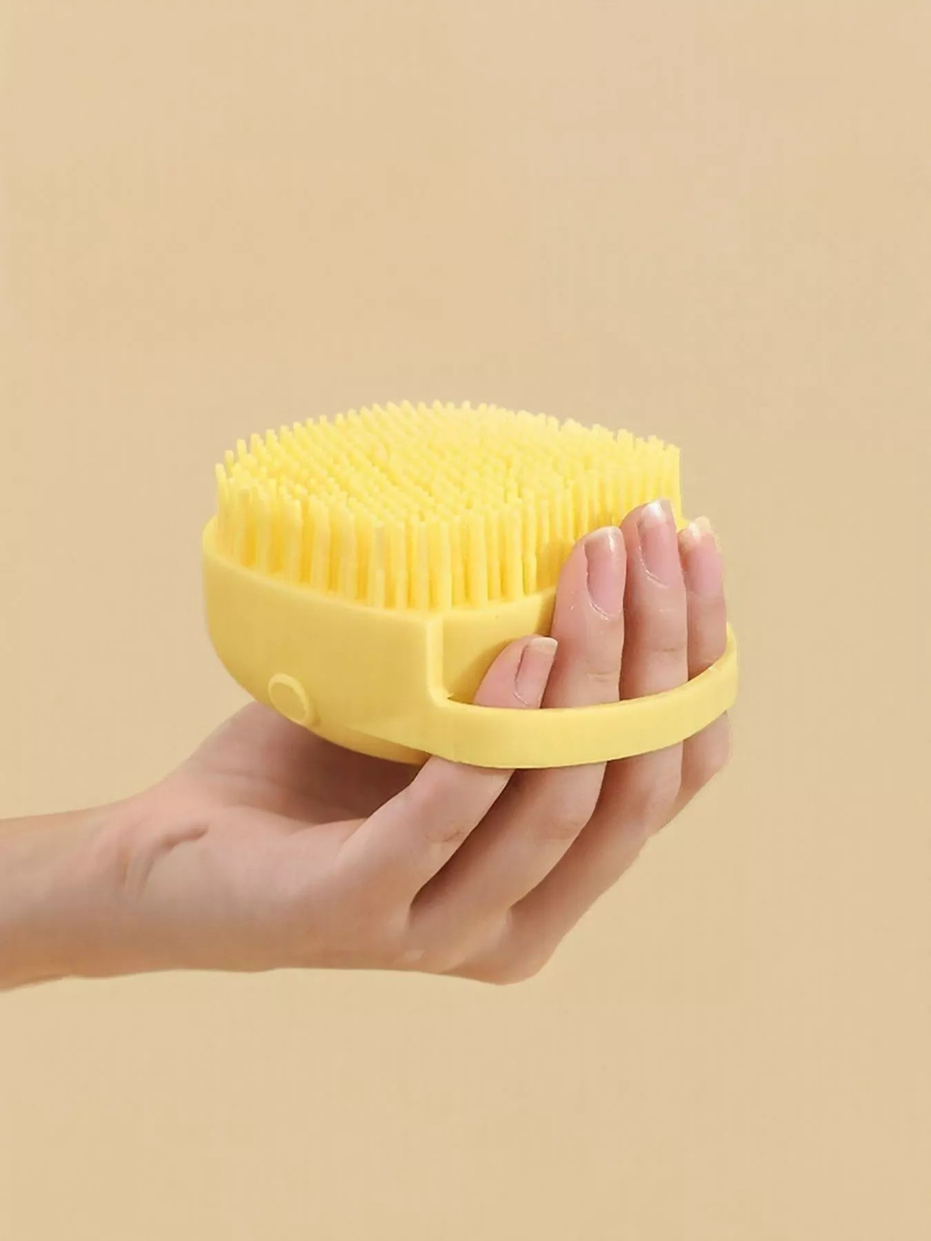 Cute Cartoon Silicone Pet Bath Brush