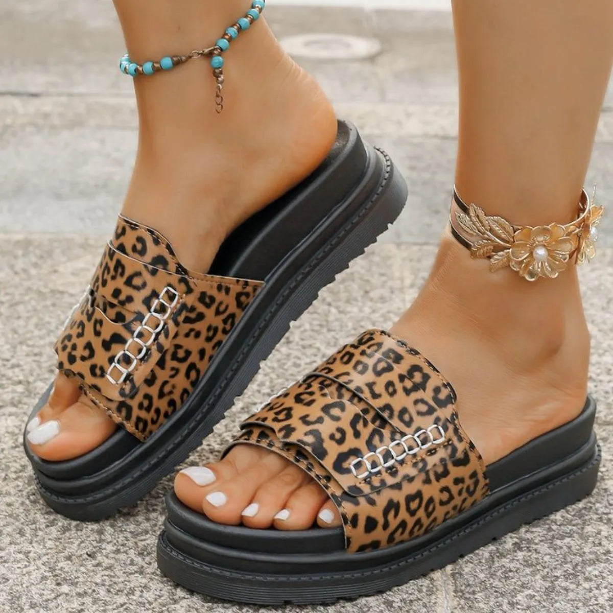 Open Toe Platform Sandals