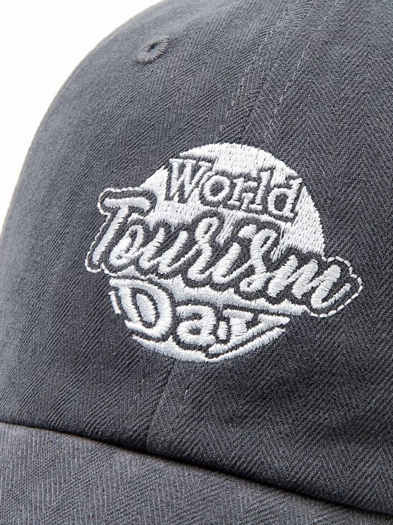 World Tourism Day Embroidered Baseball Cap