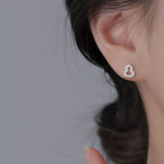 Gourd Shaped Stud Earrings
