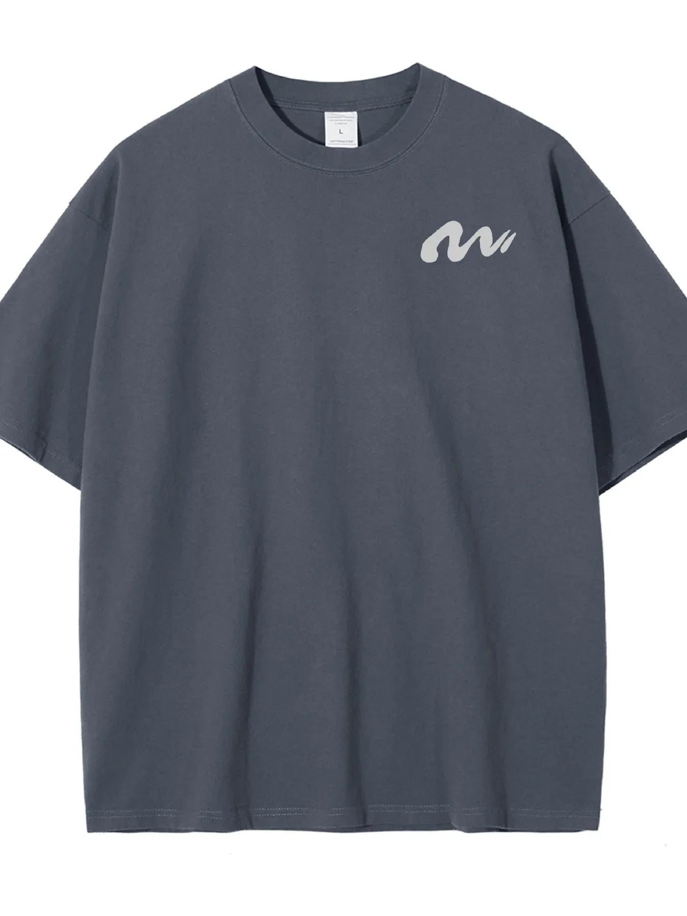 Men's Full Size Round Neck Half Sleeve T-Shirt Plus Size