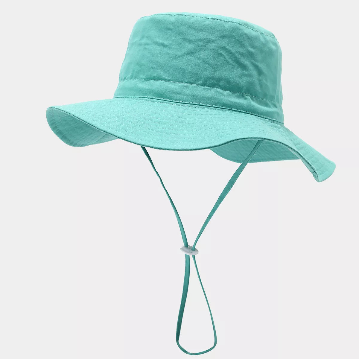 Wide-Brim Sun Protection Bucket Hat