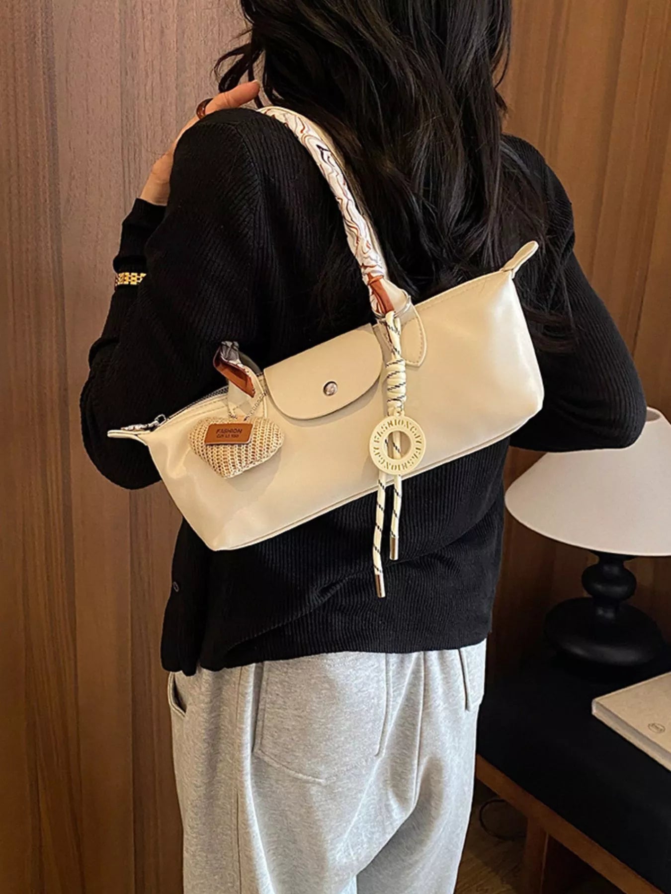 PU Leather Shoulder Bag