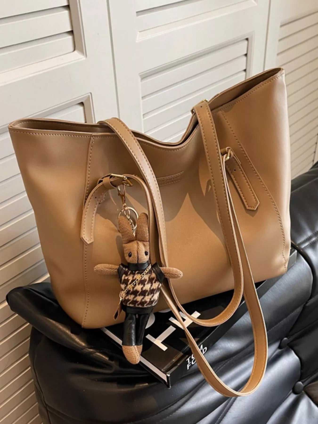 PU Leather Tote Bag