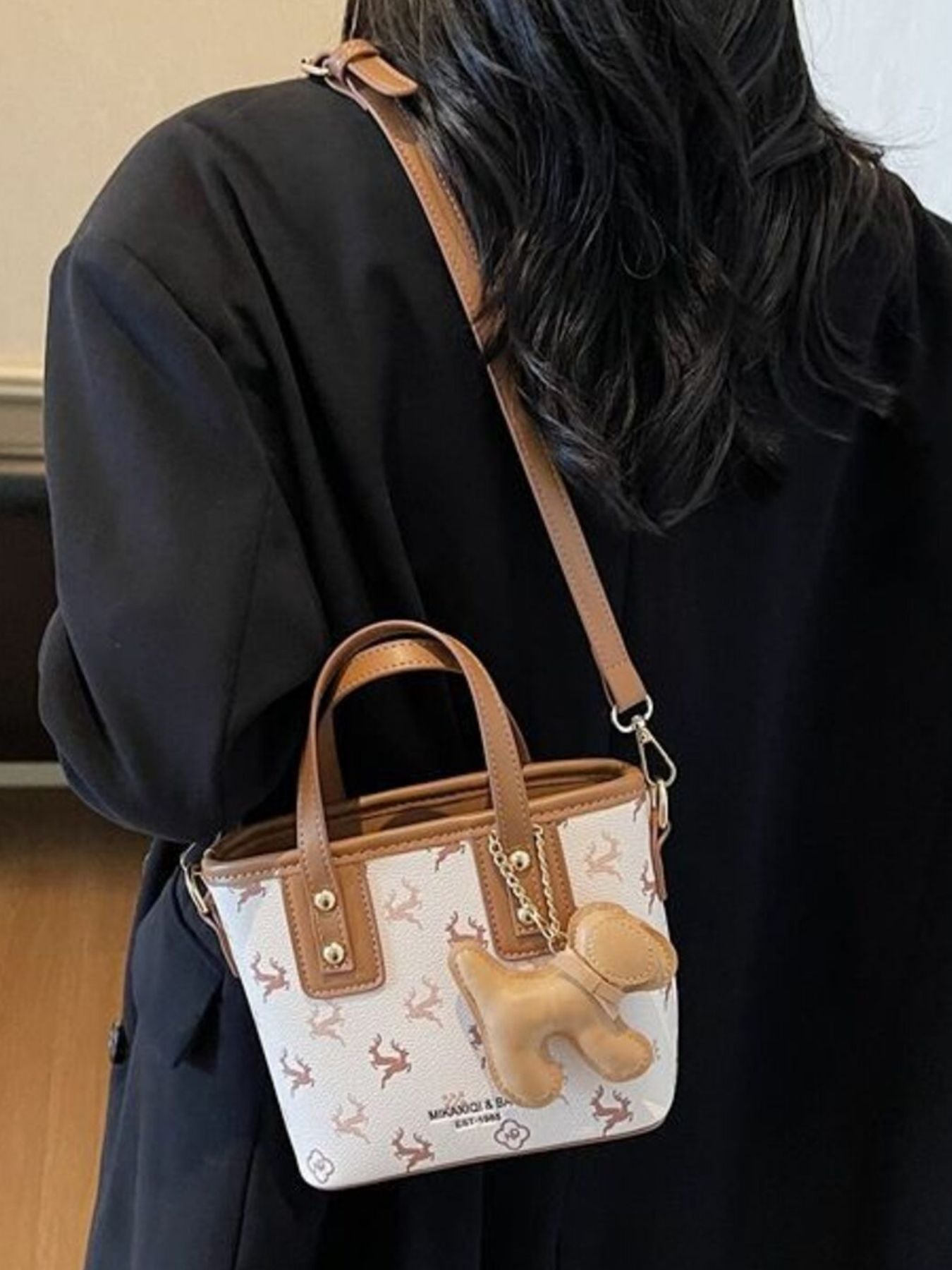 Lightweight Printed Crossbody Bag