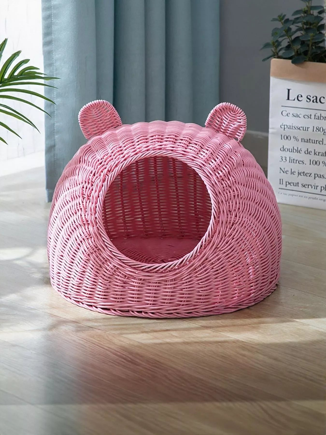 Rattan Washable Breathable Pet Nest