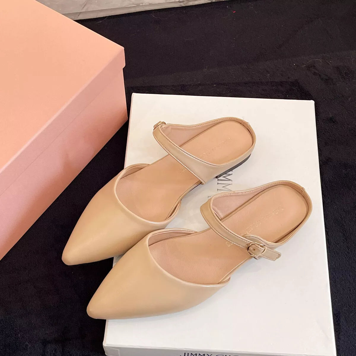 Point Toe Flats Sandals