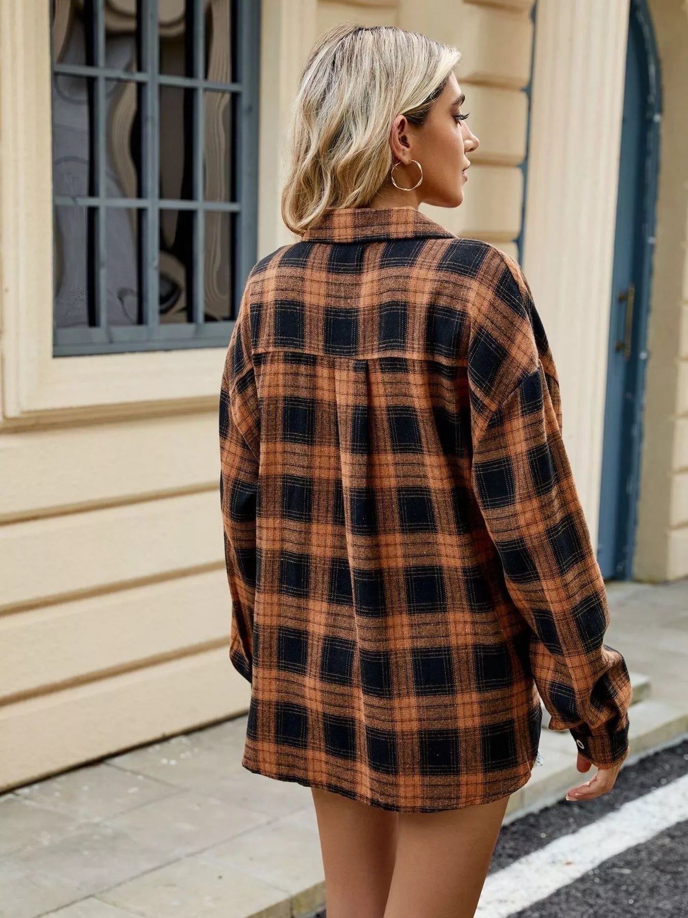 Plaid Button Up Shirt