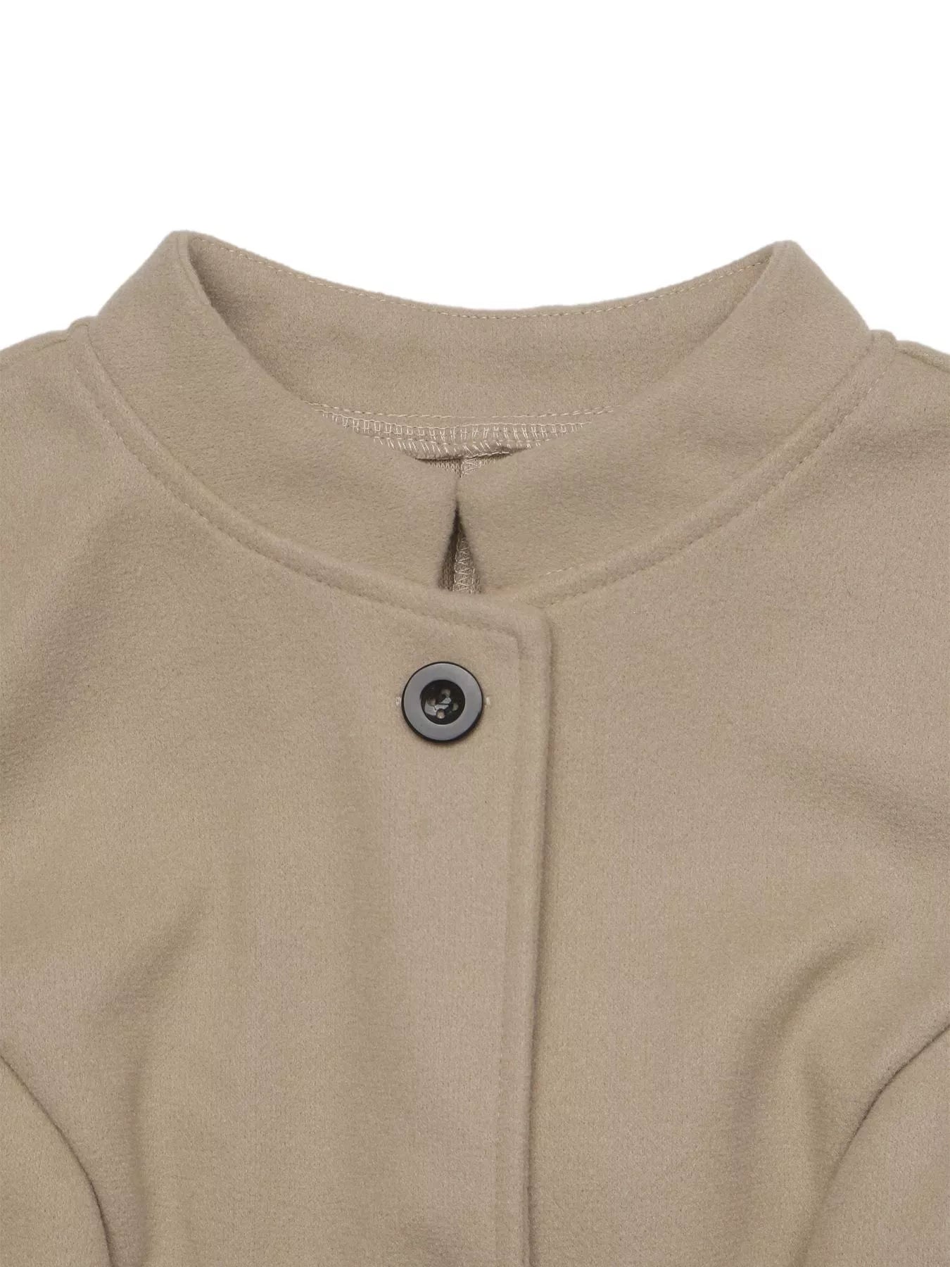 Elegant Button-Down Vest Coat