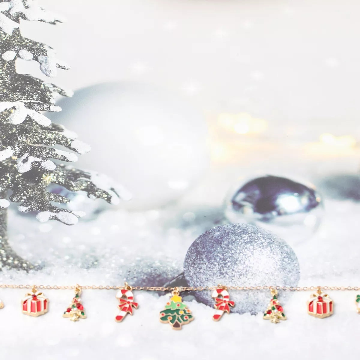 Christmas Charm Alloy Necklace
