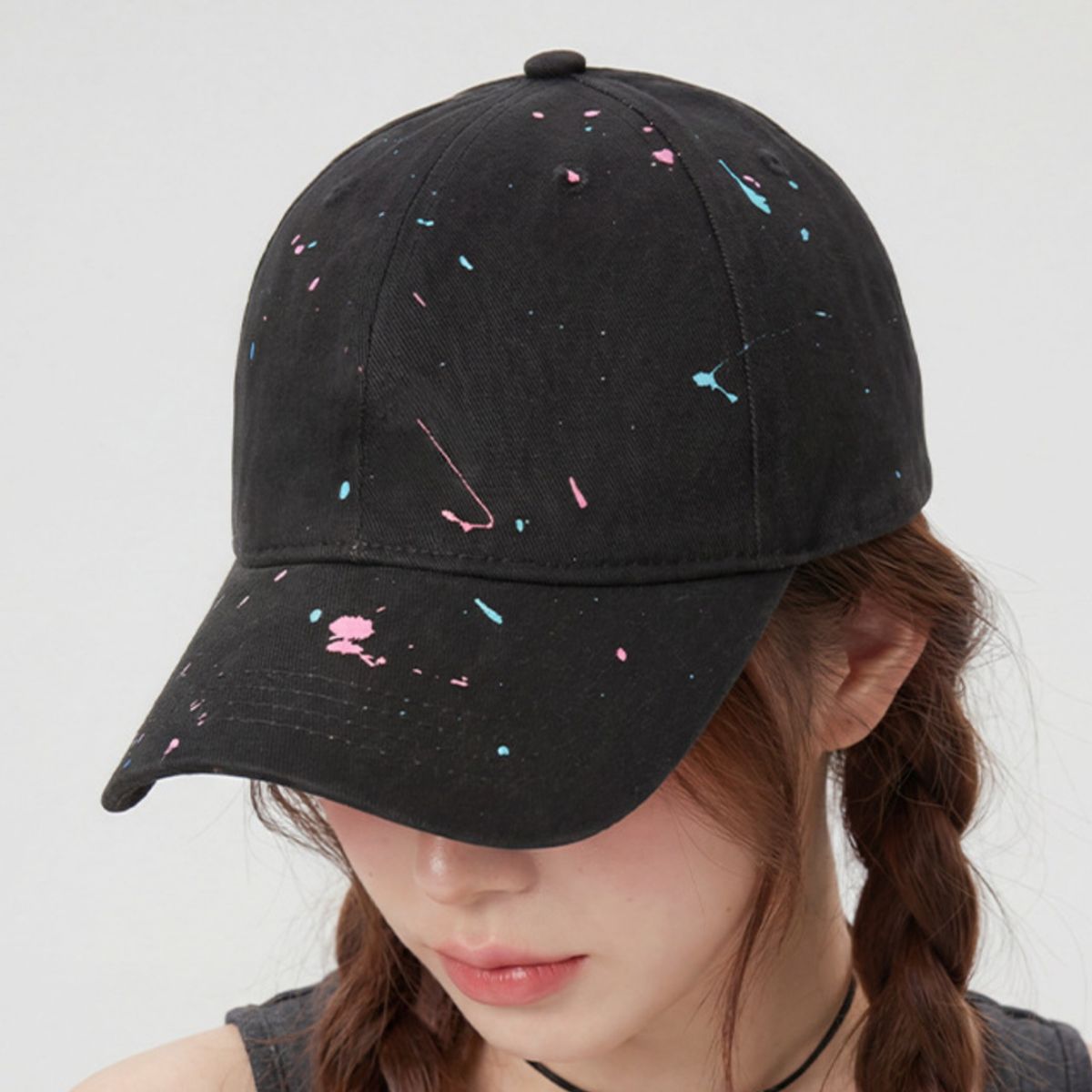 Splatter Paint Baseball Cap