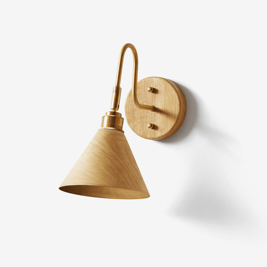 Alver Wood Wall Light