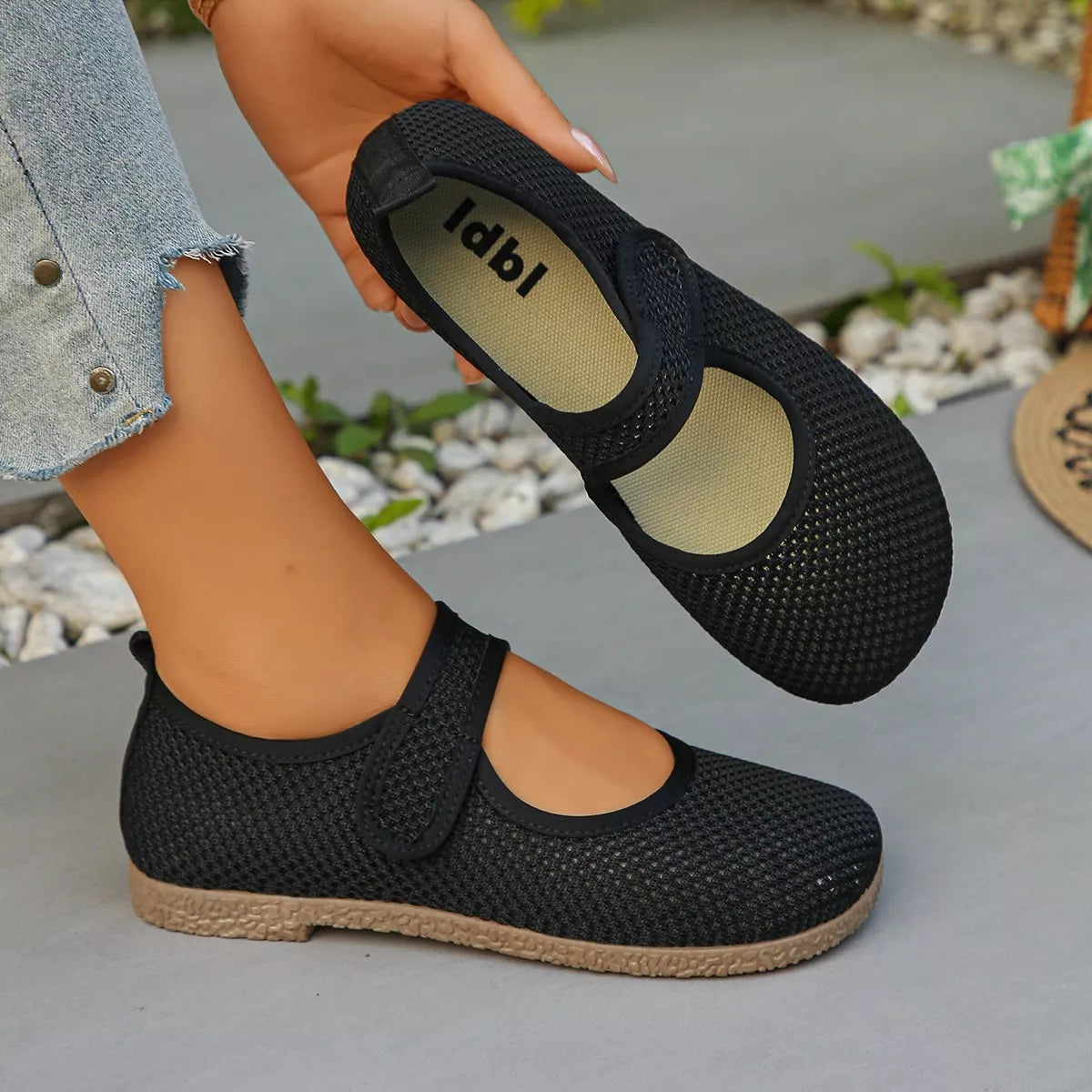 Round Toe Slip-Ons