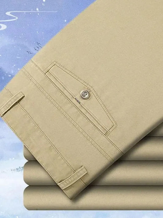 Men's Basic style Pocketed Pants