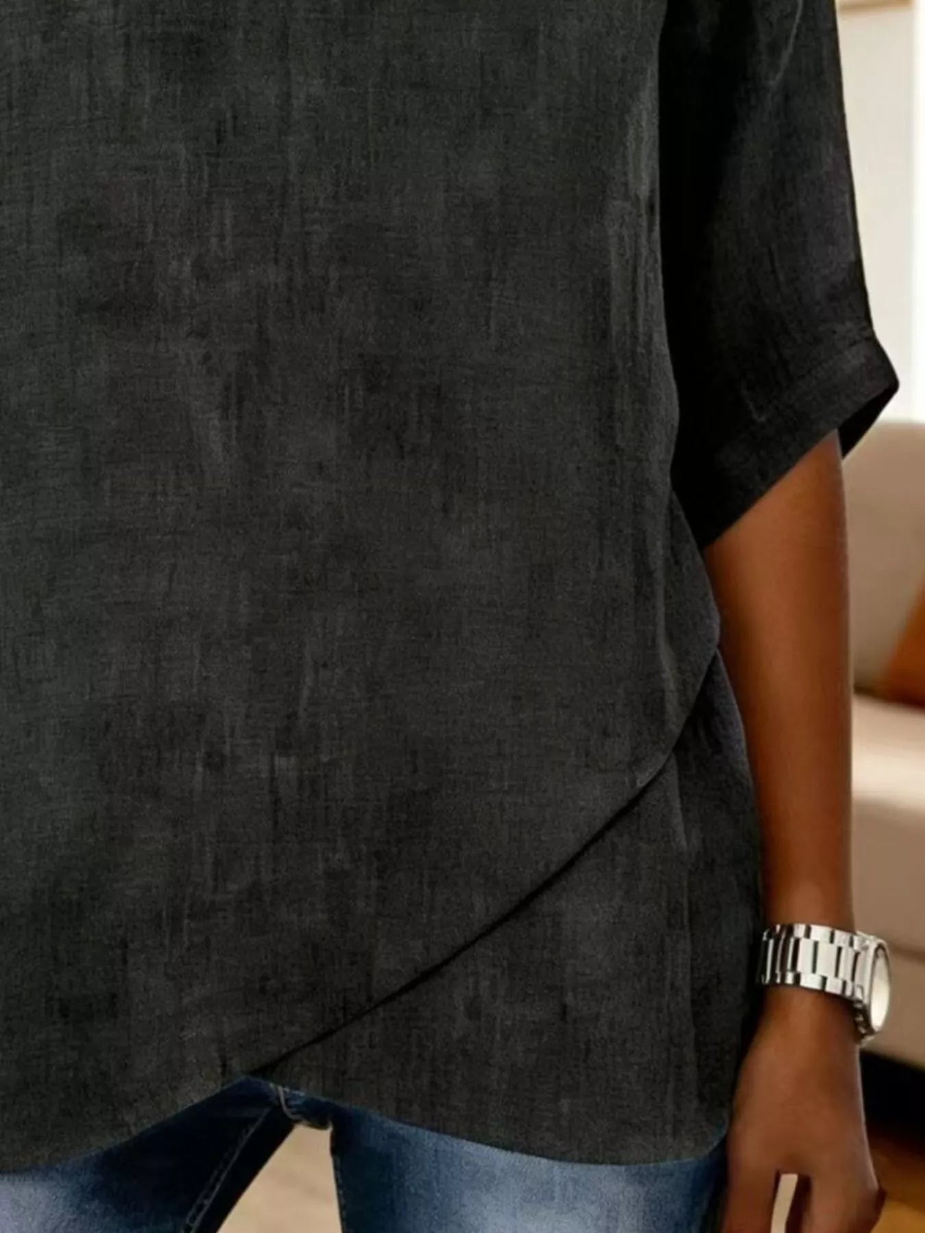 V-Neck Casual T-Shirt