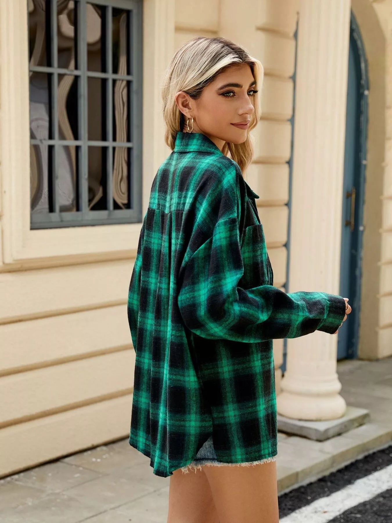 Plaid Button Up Shirt