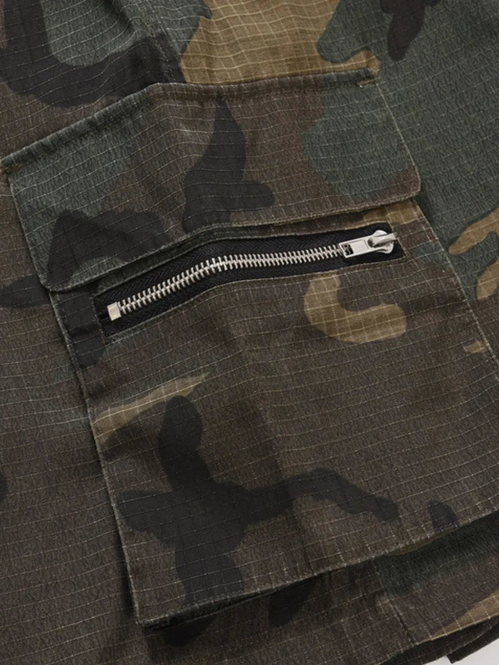 Men's Drawstring Camouflage Shorts