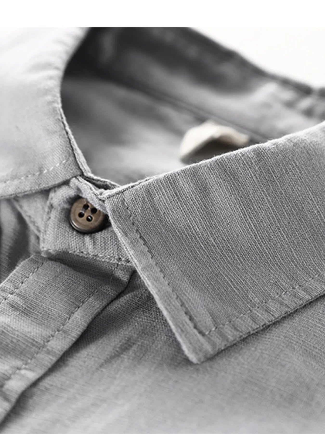 Men's Plus Size Button Up Long Sleeve Shirt