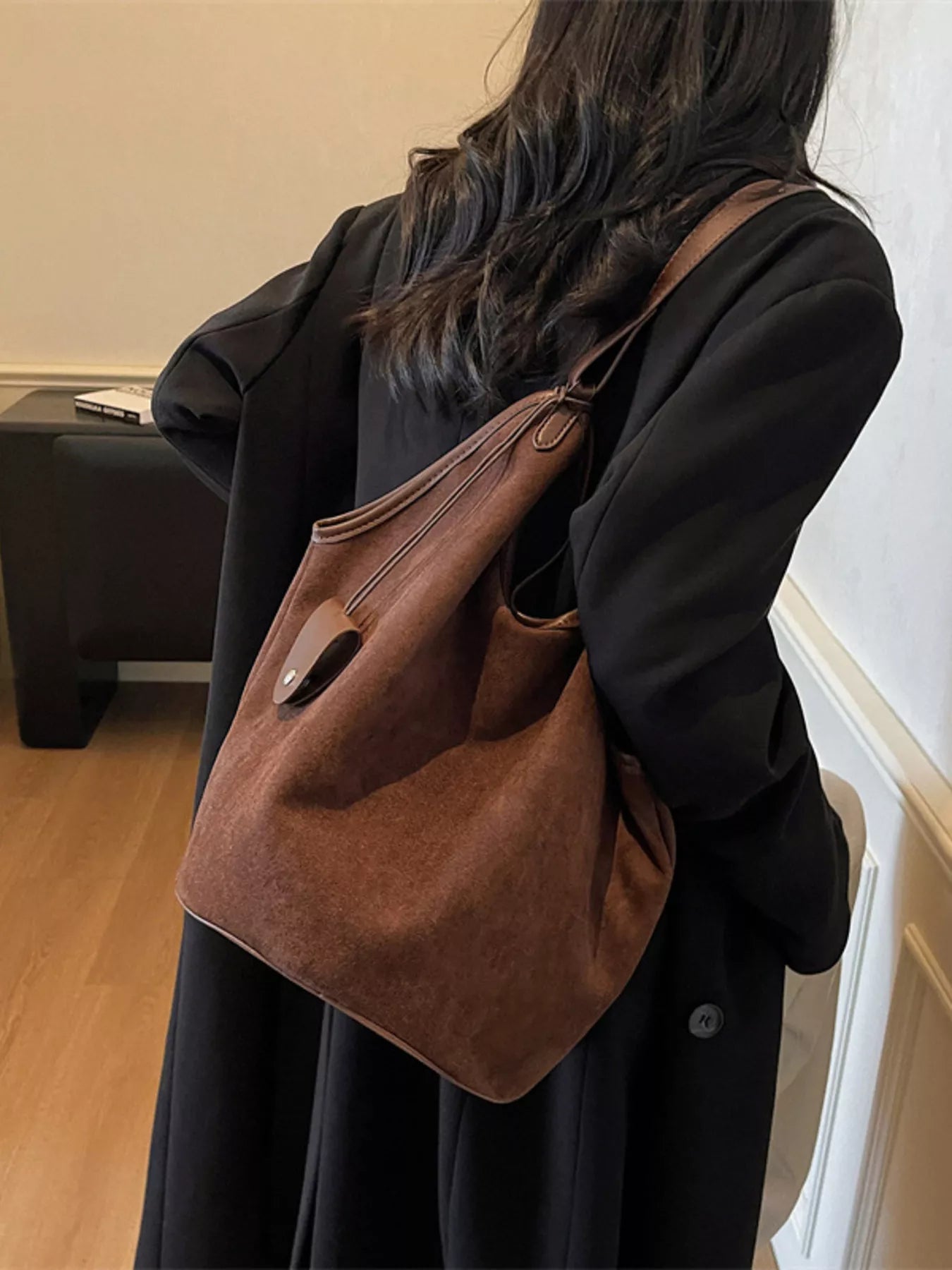 Solid Color Tote Bag