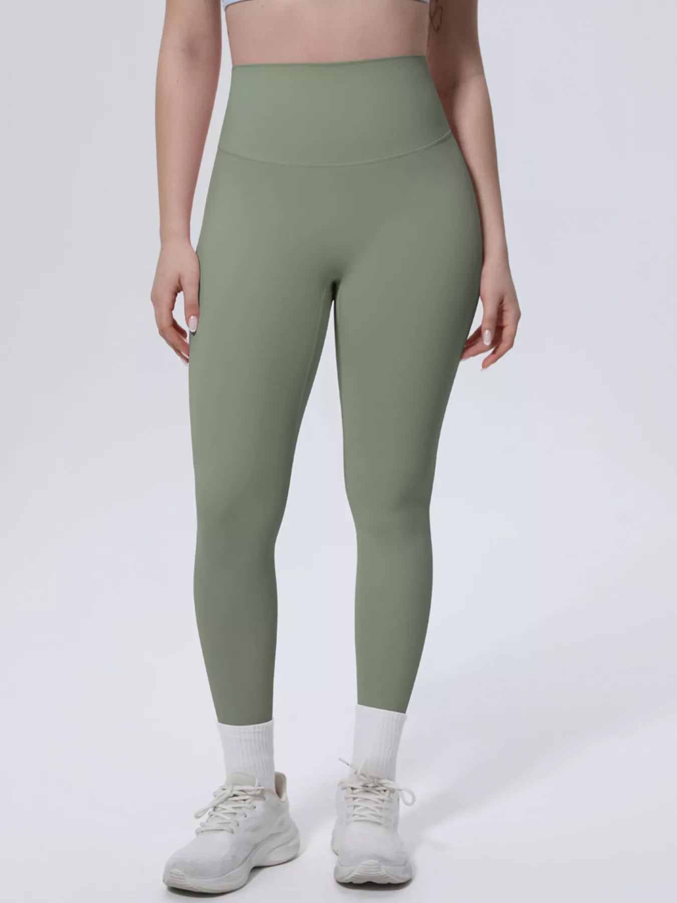 High-Waisted Seamless Active Leggings