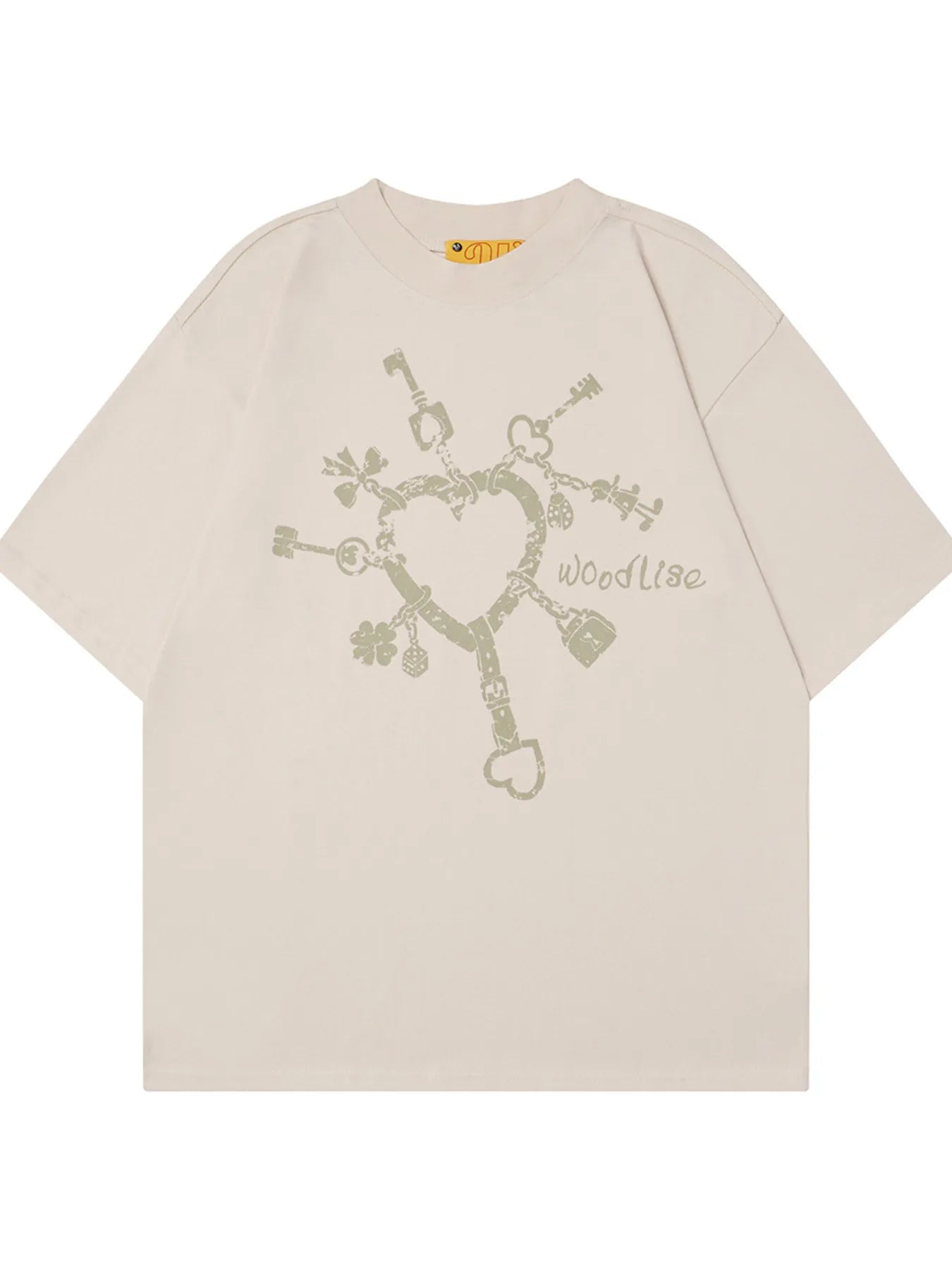 Men's Graphic Round Neck Short Sleeve T-Shirt