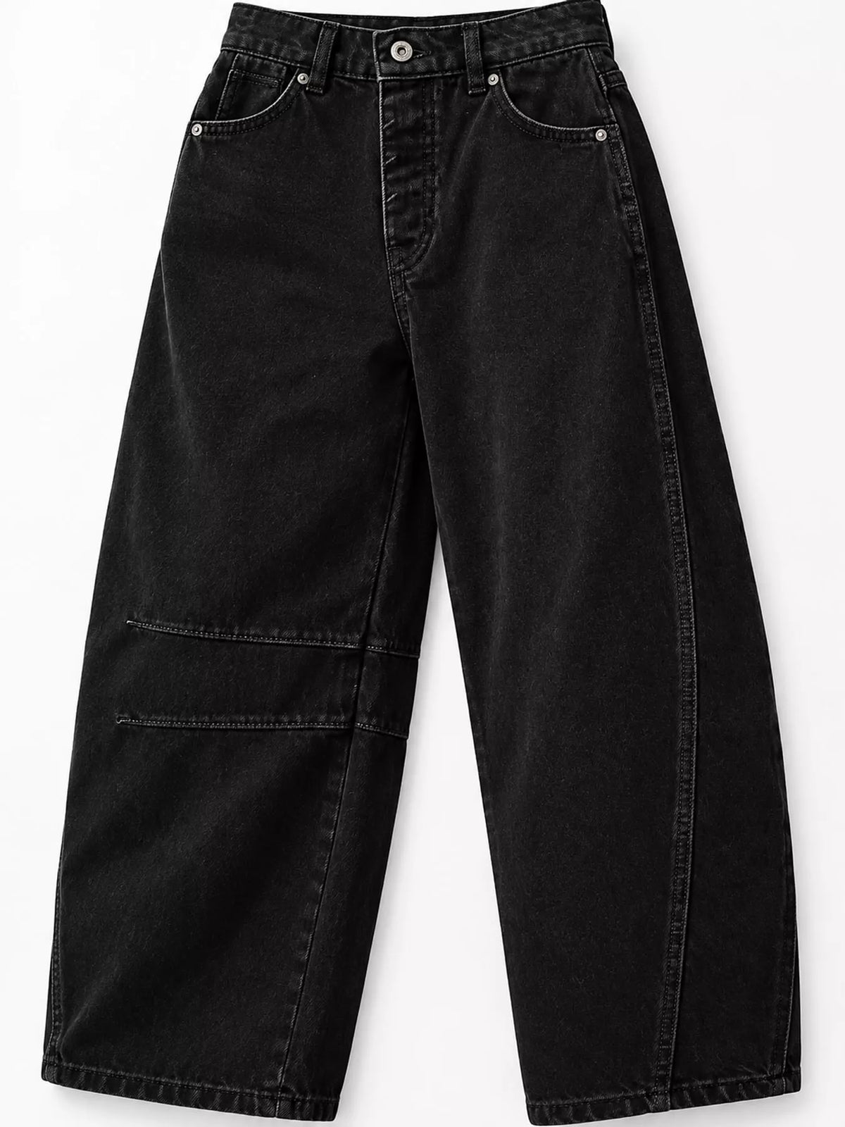 Barrel-Leg Jeans
