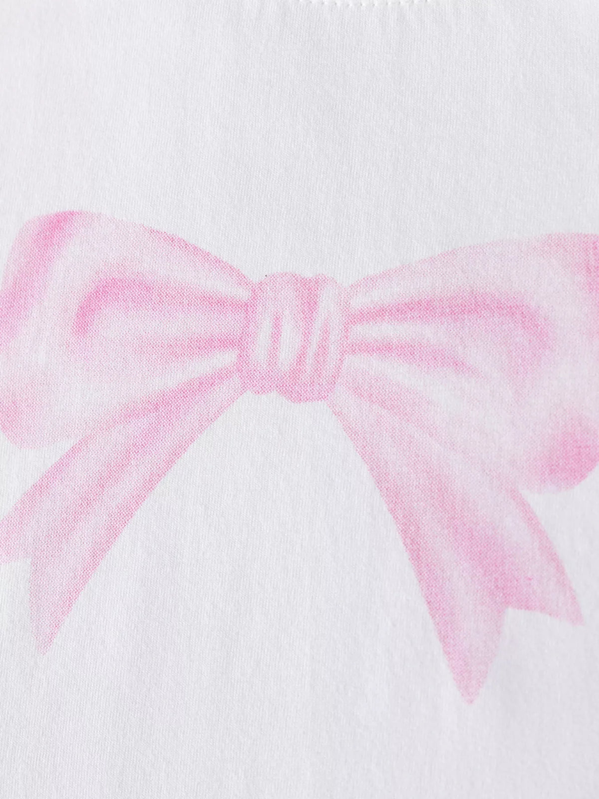 Children's Bow T-Shirt & Shorts Set