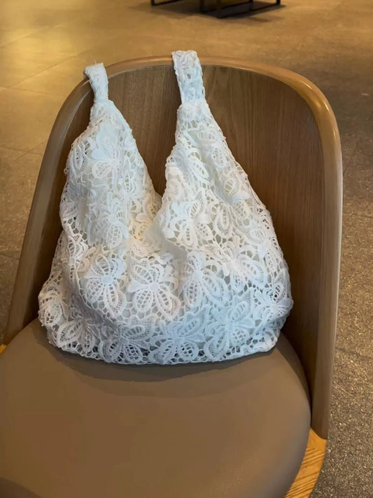 Floral Lace Handbag