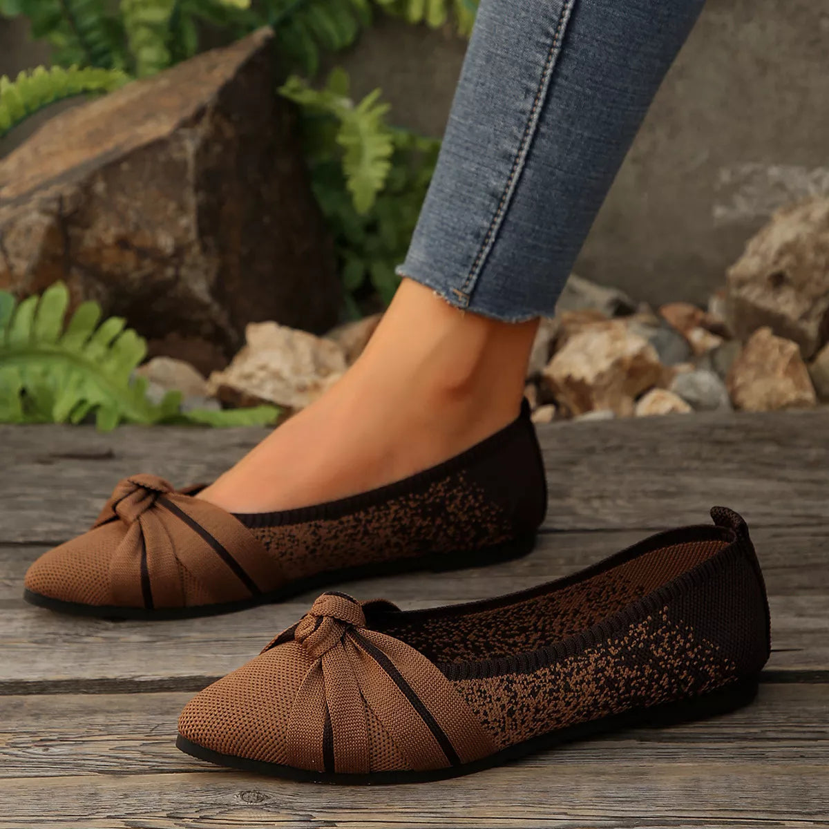 Point Toe Slip-Ons
