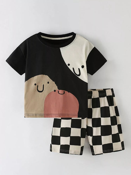 Children's Short Sleeve Tee and Shorts Set