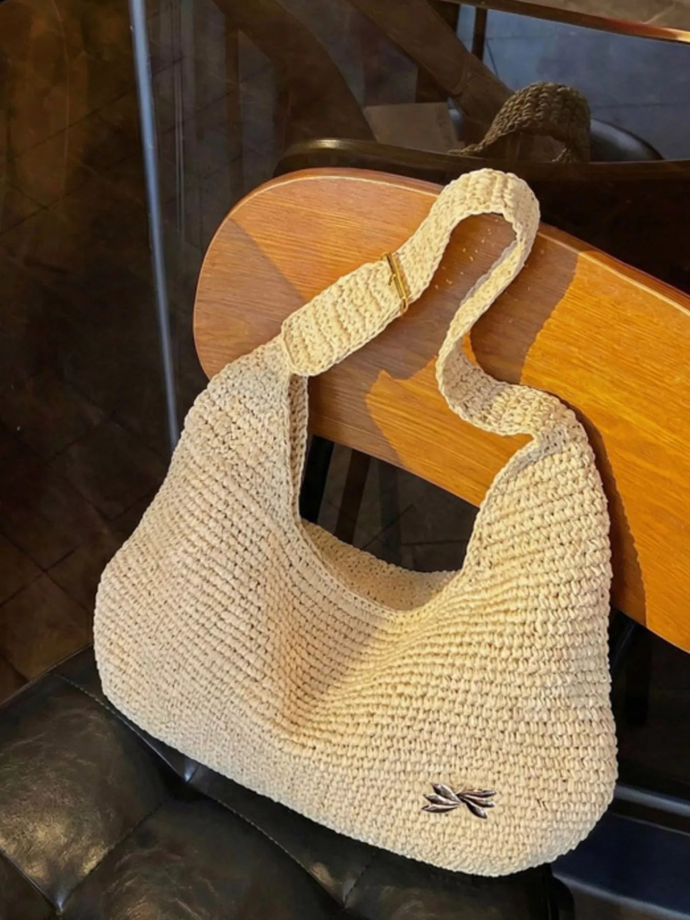 Woven Casual Beach Shoulder Bag