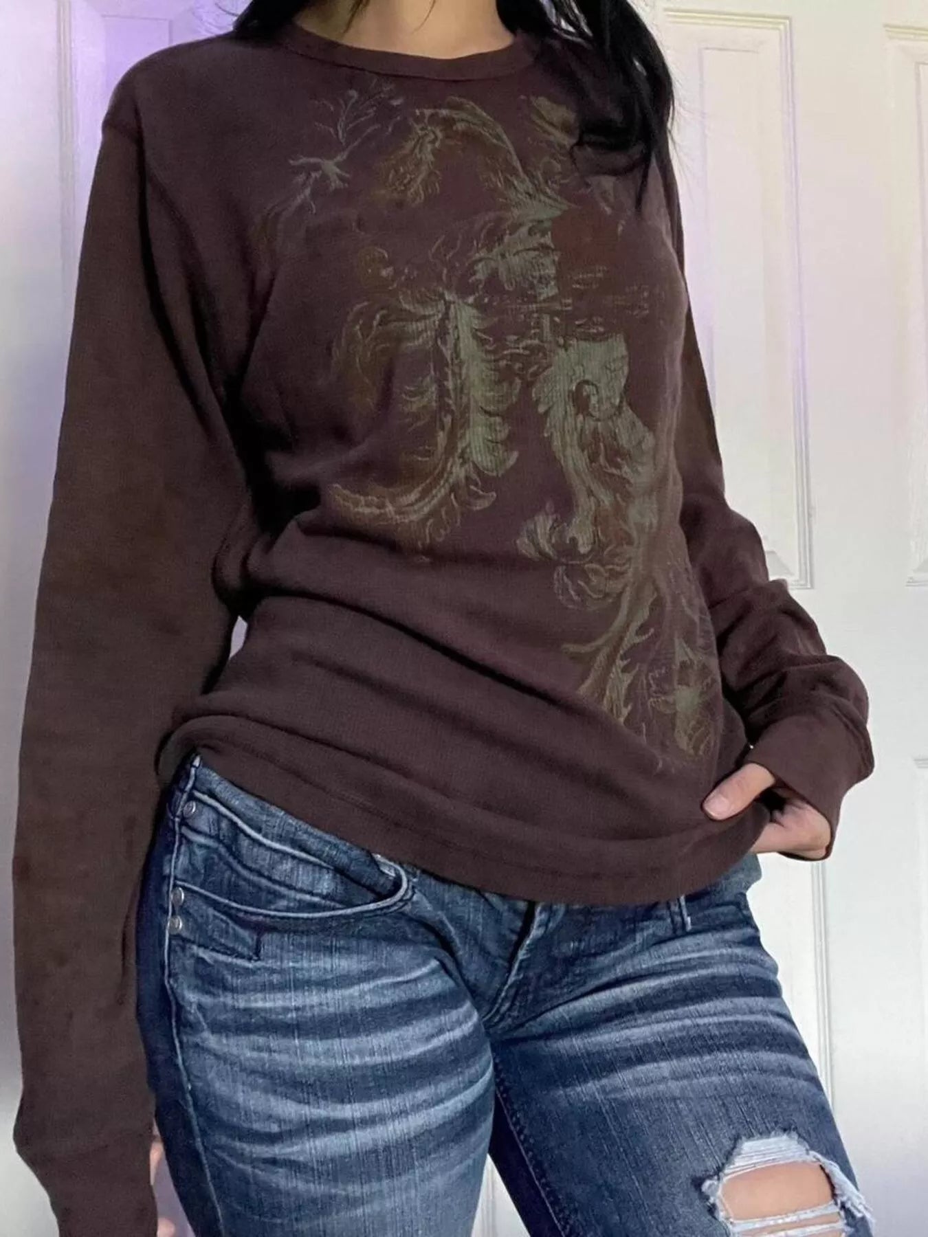 Skeleton Long Sleeve T-Shirt